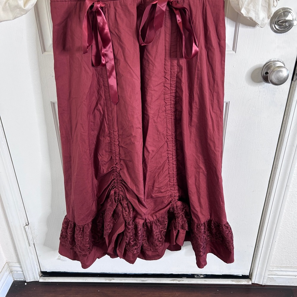 NWT Torrid Halloween Steampunk Poplin Dress Pirate Saloon Cosplay Women 1X - Picture 12 of 16